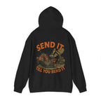 Send It Till You Bend It Hoodie - DARK COLOURS | Quarry Gear