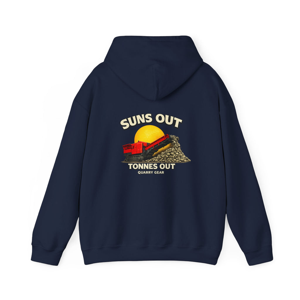 Suns Out Tonnes Out Crusher Hoodie | Quarry Gear