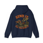 Send It Till You Bend It Hoodie - DARK COLOURS | Quarry Gear