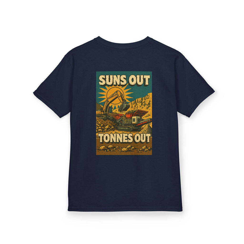 Suns Out Tonnes Out Kids Tee | Quarry Gear