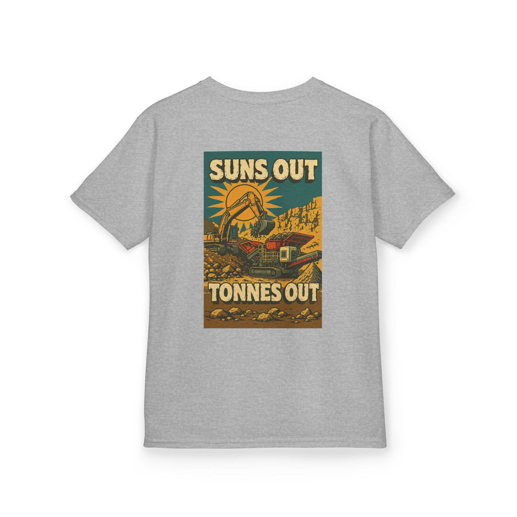 Suns Out Tonnes Out Kids Tee | Quarry Gear