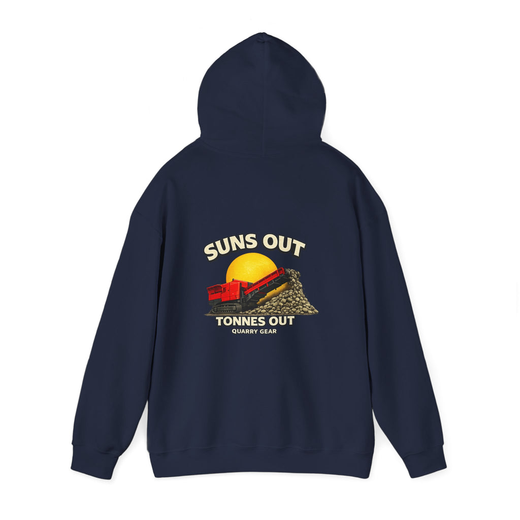 Suns Out Tonnes Out Crusher Hoodie | Quarry Gear