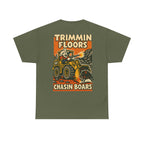 Trimmin Floors Chasin Boars Tee | Quarry Gear