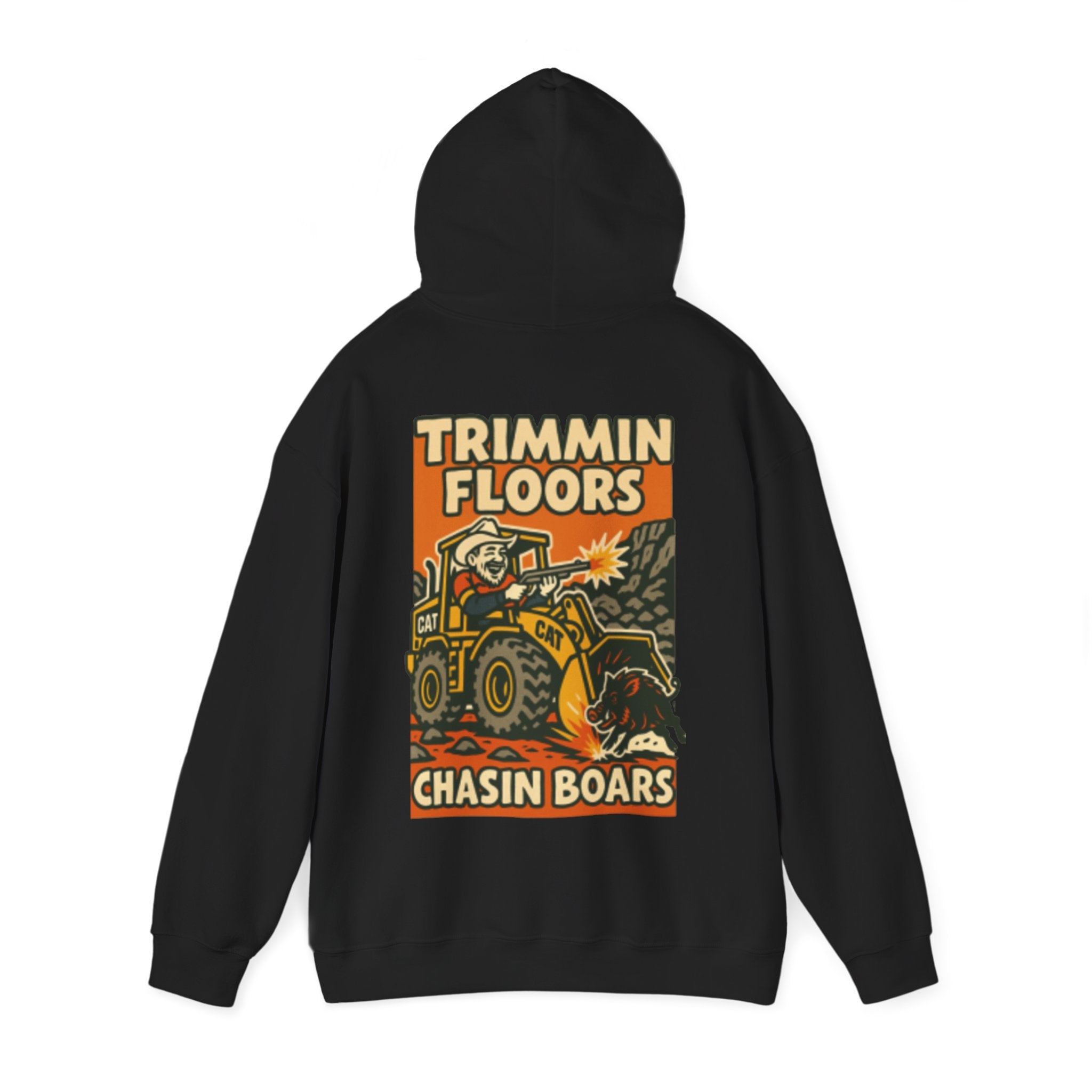 Trimmin Floors Chasin Boars Hoodie | Quarry Gear