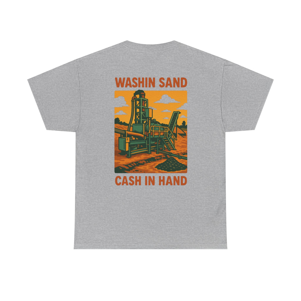 Washin Sand Cash In Hand Tee | Quarry Gear
