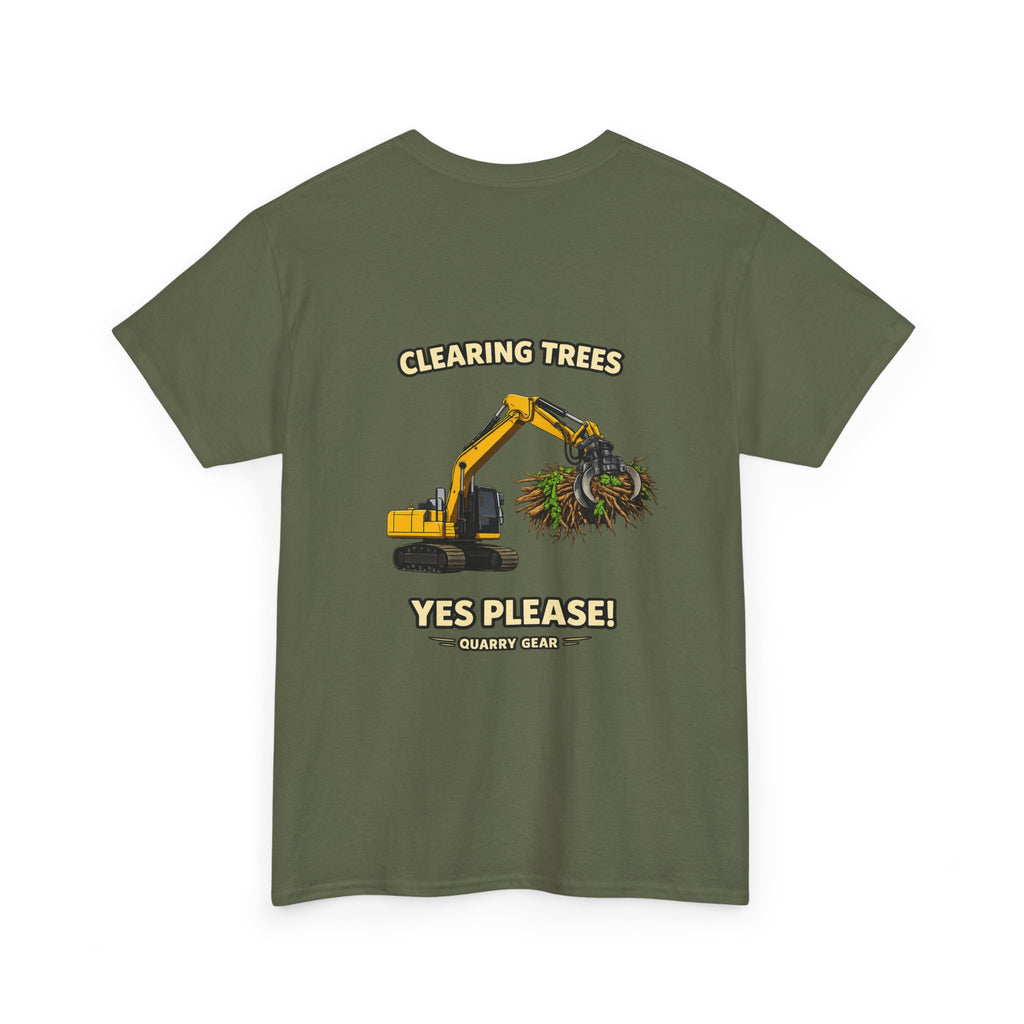 Clearing Trees Yes Please Shirt | Simple Series | Quarry Gear