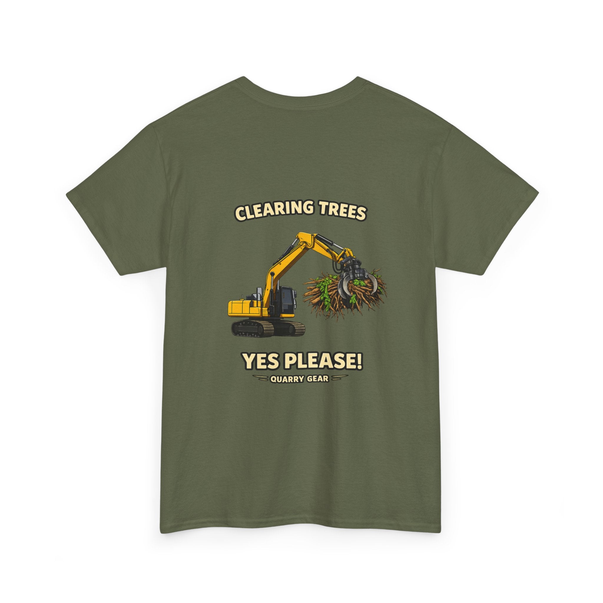 Clearing Trees Yes Please Shirt | Simple Series | Quarry Gear