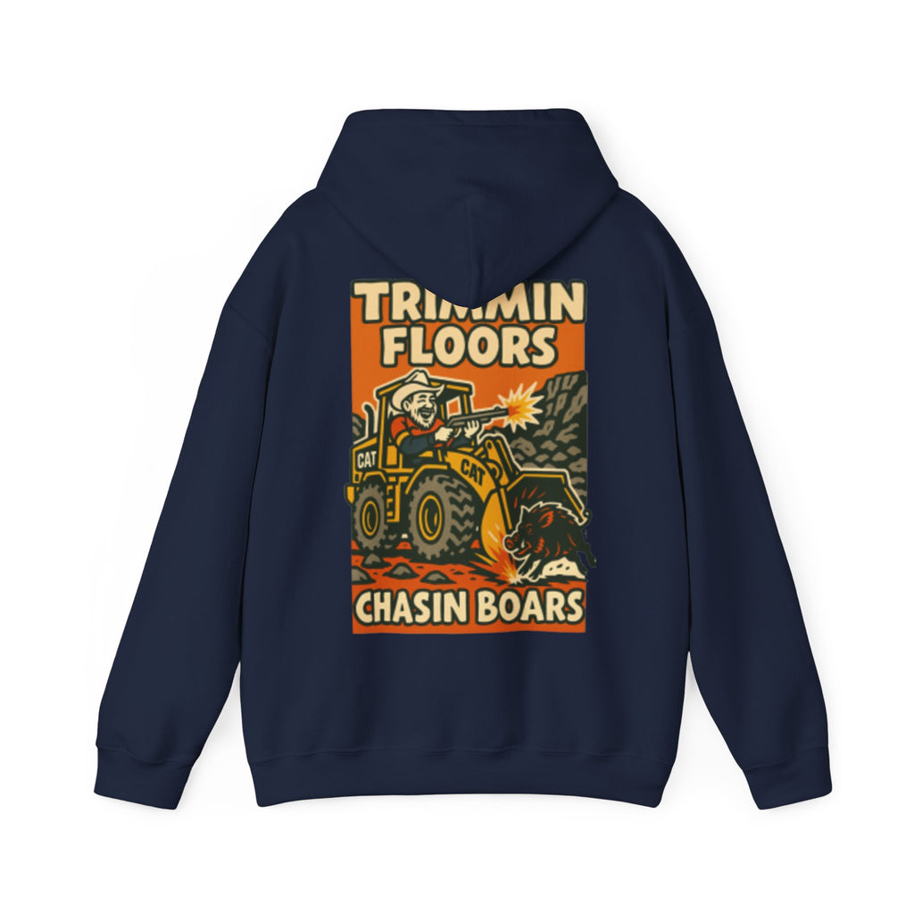 Trimmin Floors Chasin Boars Hoodie | Quarry Gear
