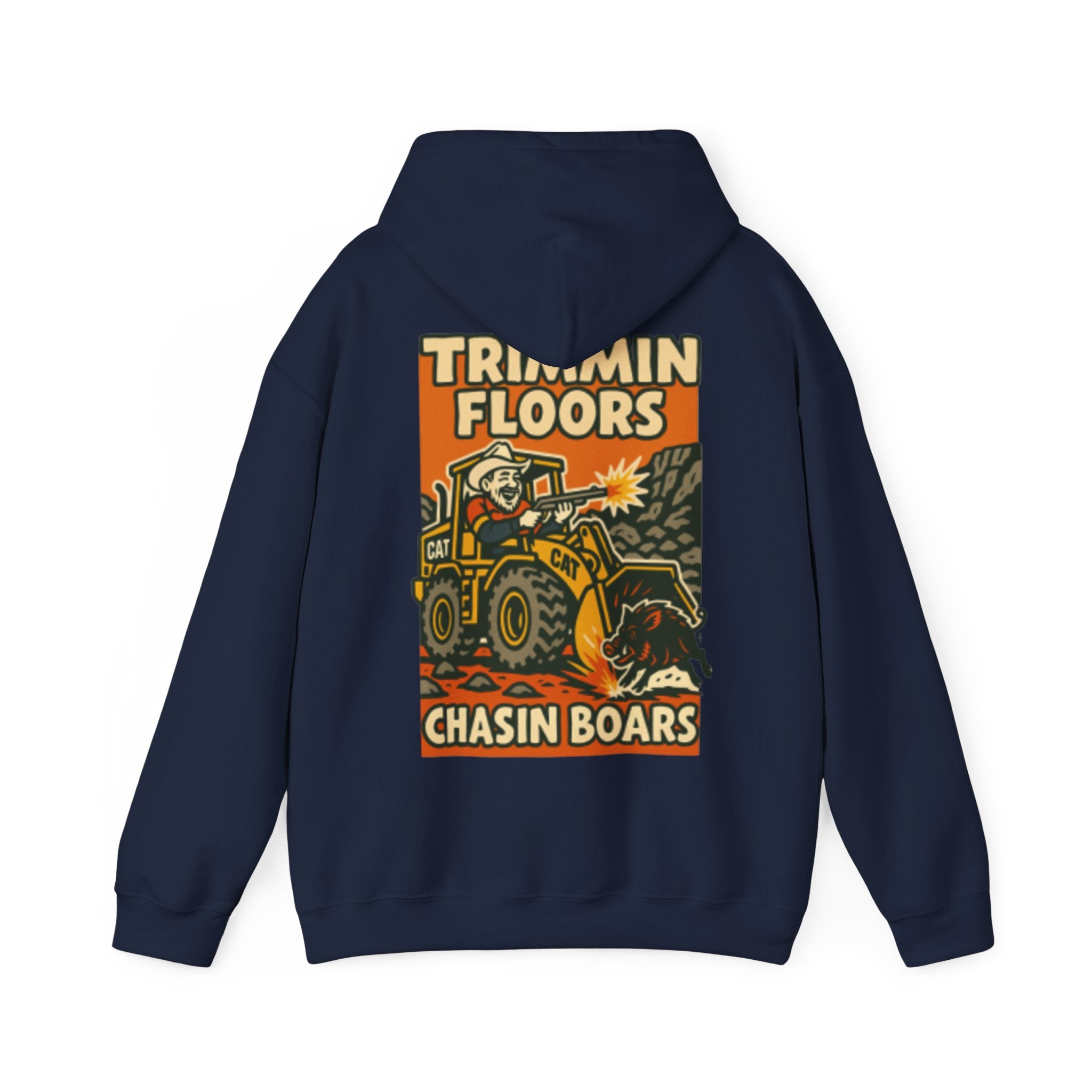 Trimmin Floors Chasin Boars Hoodie | Quarry Gear