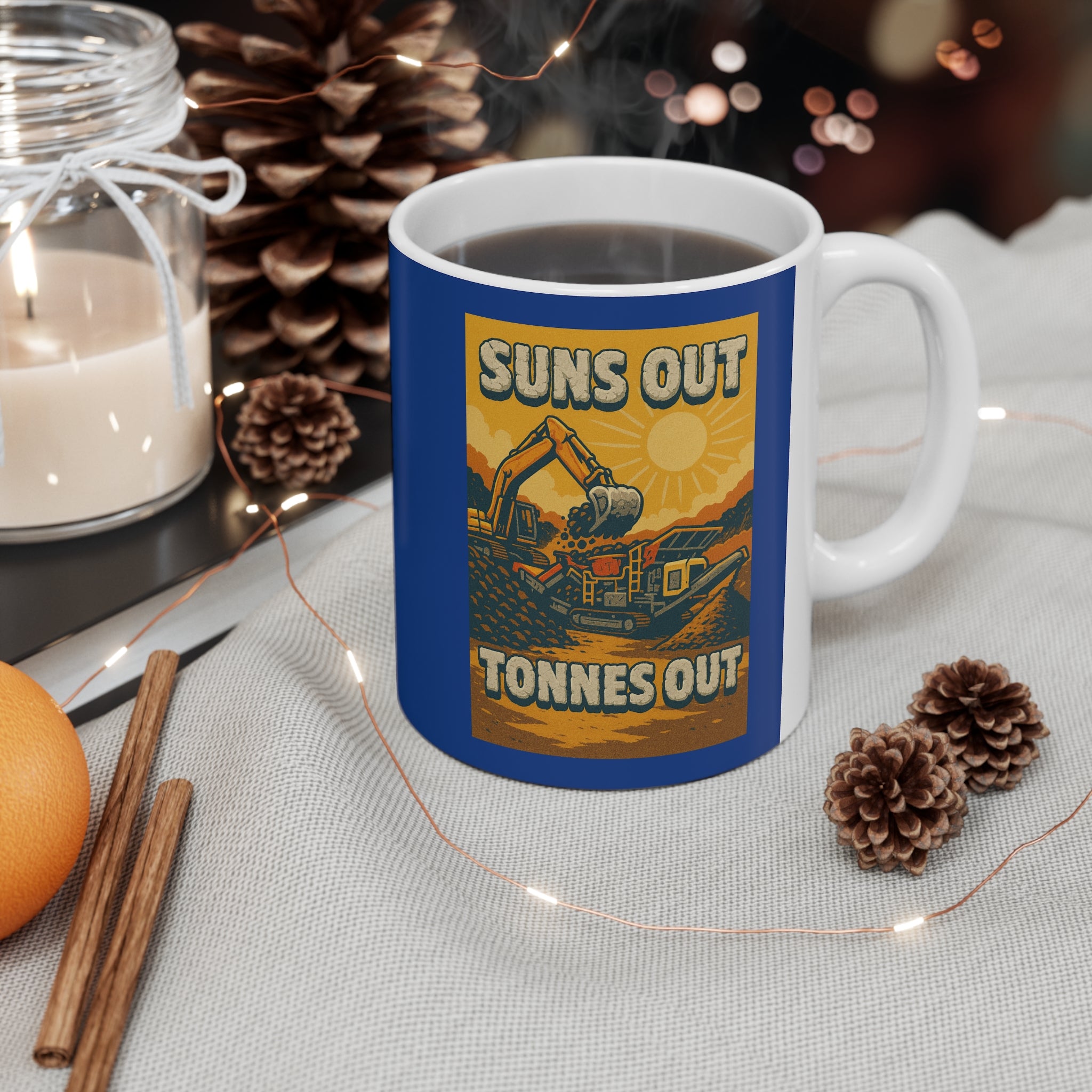 Suns Out Tonnes Out Quarry Gear Coffee Mug