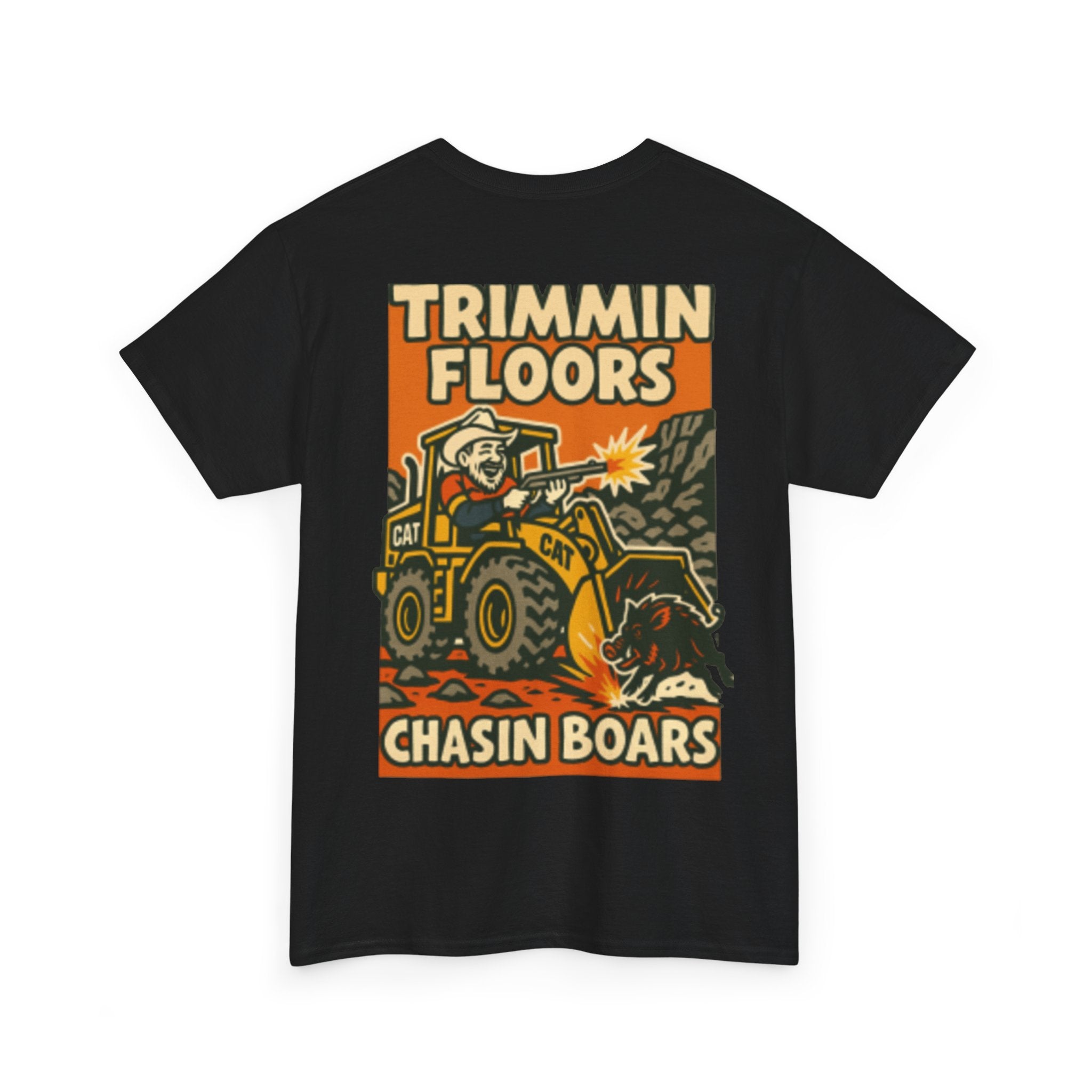 Trimmin Floors Chasin Boars Tee | Quarry Gear