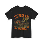 Send It Till You Bend It Tee - DARK COLOURS | Quarry Gear