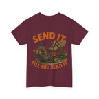 Send It Till You Bend It Tee - DARK COLOURS | Quarry Gear