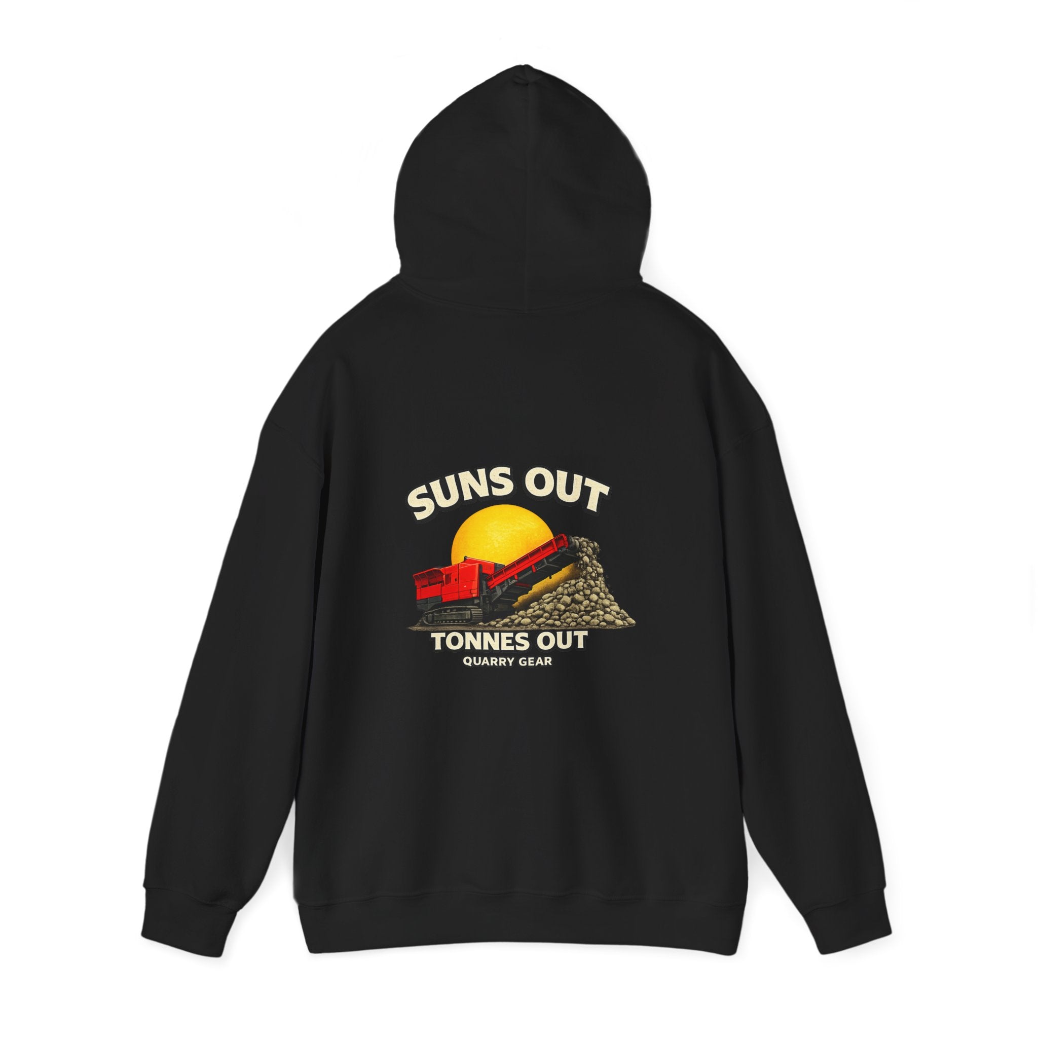 Suns Out Tonnes Out Crusher Hoodie | Quarry Gear
