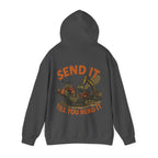Send It Till You Bend It Hoodie - DARK COLOURS | Quarry Gear