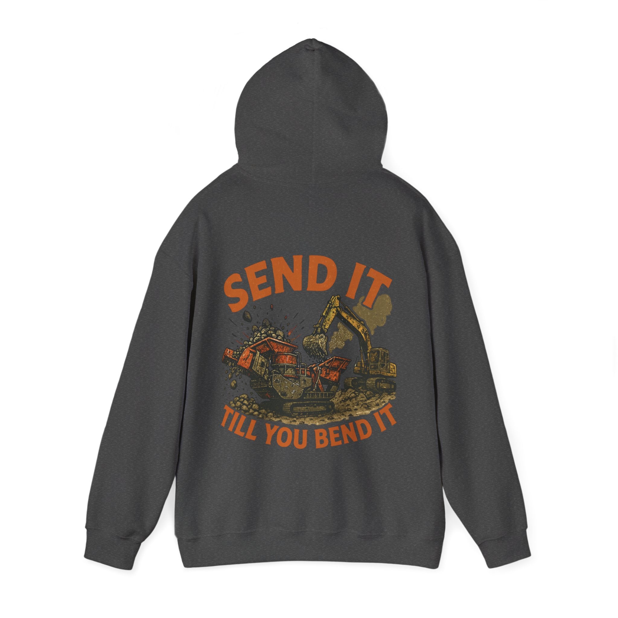 Send It Till You Bend It Hoodie - DARK COLOURS | Quarry Gear
