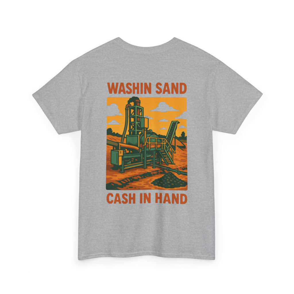 Washin Sand Cash In Hand Tee | Quarry Gear