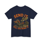 Send It Till You Bend It Tee - DARK COLOURS | Quarry Gear