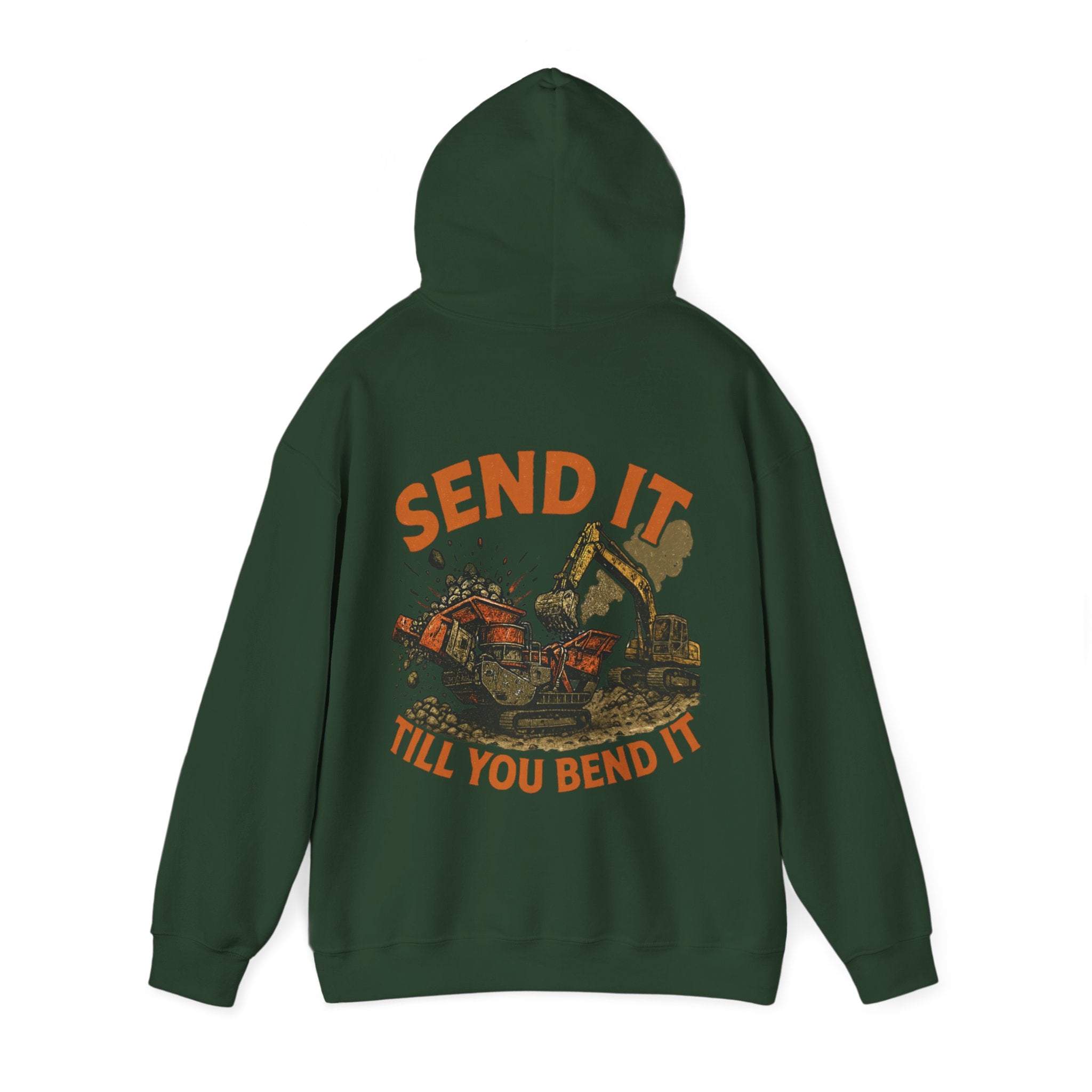 Send It Till You Bend It Hoodie - DARK COLOURS | Quarry Gear