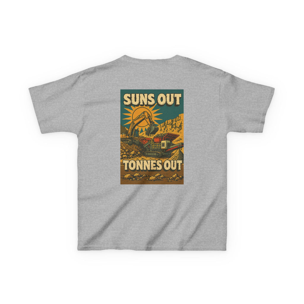 Suns Out Tonnes Out Kids Tee | Quarry Gear