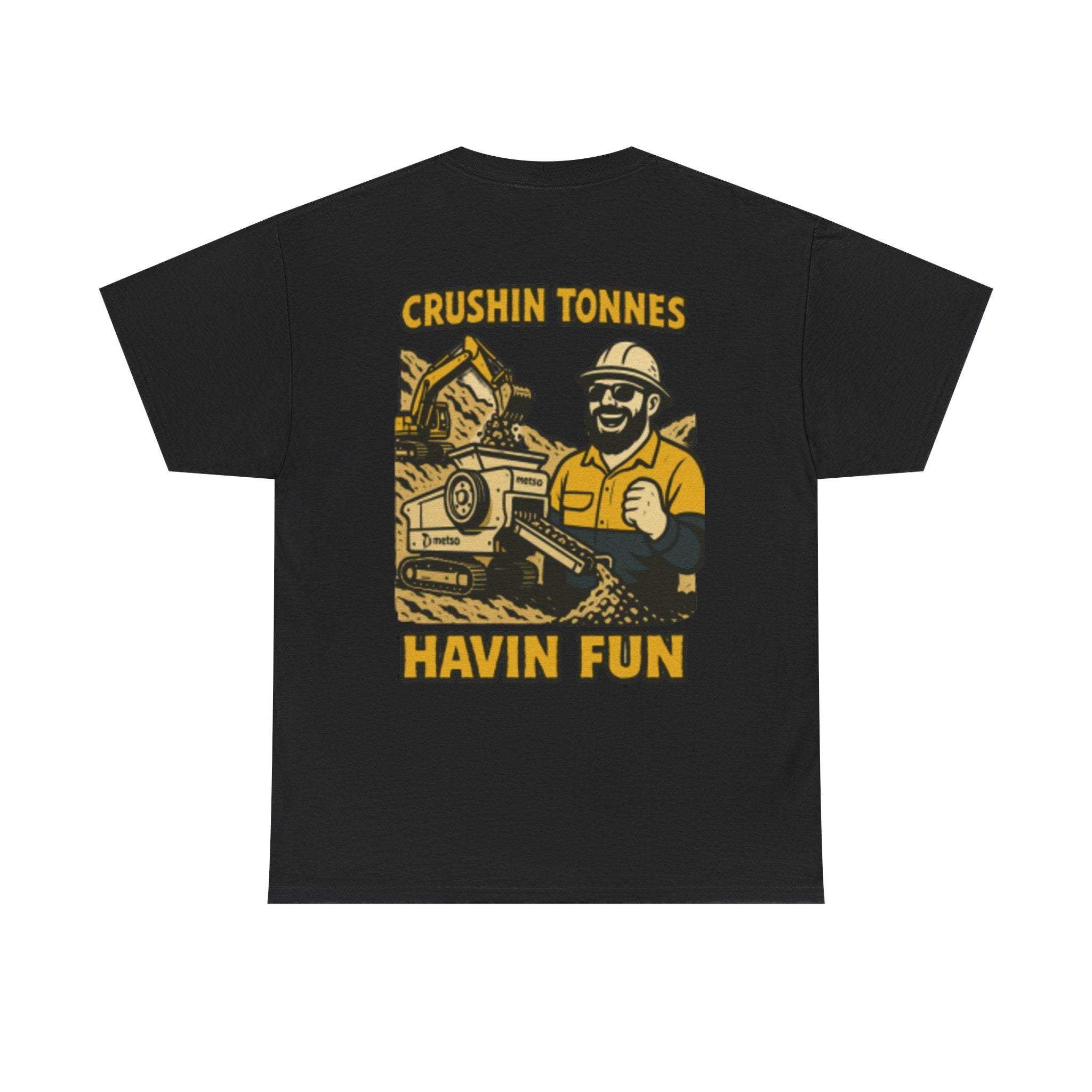 Crushin Tonnes Havin Fun Tee | Quarry Gear