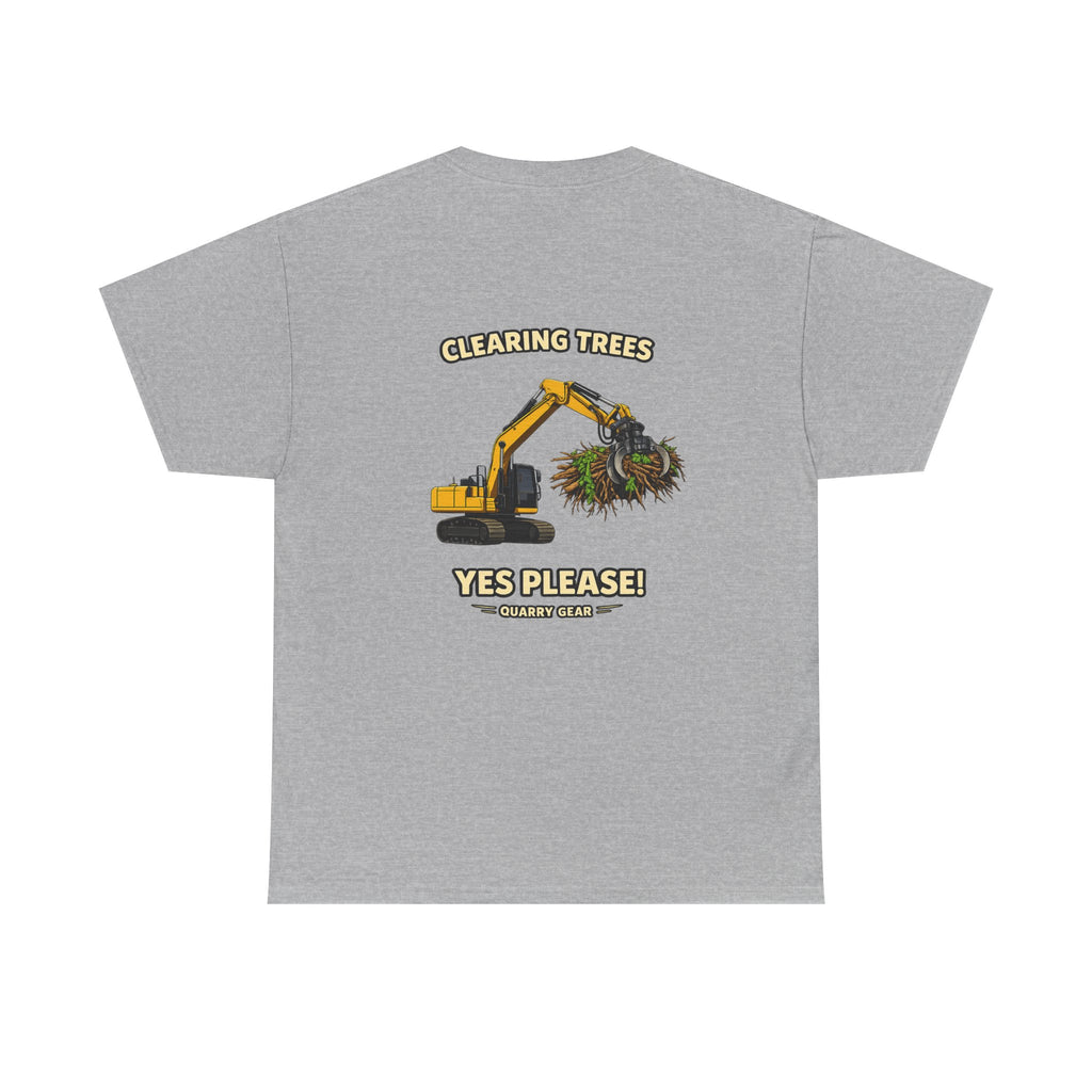 Clearing Trees Yes Please Shirt | Simple Series | Quarry Gear